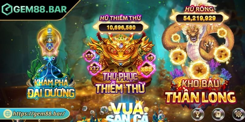 Giới thiệu game Vua Săn Cá GEM88
